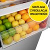 Lodówka HISENSE RB440N4WCE No Frost 200.4 cm Inox Podajnik wody Licowane drzwi Szuflada z niższą temperaturą Kompresor inwerterowy Nie