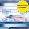 Lodówka HISENSE RB440N4WCE No Frost 200.4 cm Inox Podajnik wody Licowane drzwi Szuflada z niższą temperaturą Szklane wykończenie drzwi Nie