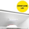 Lodówka HISENSE RB440N4WWE No Frost 200.4cm Biała Podajnik wody Liczba termostatów 1