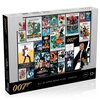 Puzzle WINNING MOVES James Bond 007 Posters WM01313-ML1-6 (1000 elementów)