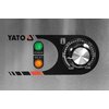 Grill elektryczny YATO YG-04587 Funkcje dodatkowe Antypoślizgowe nóżki