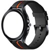 Pasek XIAOMI do Watch 5 active/lite/S3/2/2 Pro Czarno-pomarańczowy Materiał Nylon