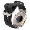 Pasek SPIGEN Durapro Armor PU do Apple Watch 6/7/8/9/10/SE/Ultra 1/2 (44/45/46/49mm) Czarny Materiał TPU