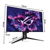 Monitor ASUS ROG Swift PG32UCDM 31.5" QD-OLED 3840x2160px 240Hz 0.03 ms [GTG] Przeznaczenie Dla gracza