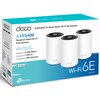 Router TP-LINK Deco XE75 2.4 / 5 / 6 GHz (TriBand), Wi-Fi Mesh (3 szt.) Zastosowanie xDSL