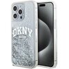 Etui DKNY Liquid Glitter Big Logo do Apple iPhone 15 Pro Max Biały