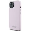 Etui DKNY Liquid Silicone Small Metal Logo MagSafe do Apple iPhone 13/14/15 Różowy Seria telefonu iPhone