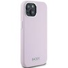 Etui DKNY Liquid Silicone Small Metal Logo MagSafe do Apple iPhone 13/14/15 Różowy Model telefonu iPhone 14