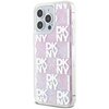 Etui DKNY Liquid Glitter Multilogo do Apple iPhone 15 Pro Max Różowy Seria telefonu iPhone