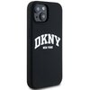 Etui DKNY Liquid Silicone White Printed Logo MagSafe do Apple iPhone 13/14/15 Czarny Model telefonu iPhone 14