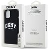 Etui DKNY Liquid Silicone White Printed Logo MagSafe do Apple iPhone 13/14/15 Czarny Marka telefonu Apple