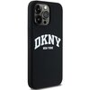 Etui DKNY Liquid Silicone White Printed Logo MagSafe do Apple iPhone 15 Pro Max Czarny Kompatybilność Apple iPhone 15 Pro Max