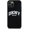 Etui DKNY Liquid Silicone White Printed Logo MagSafe do Apple iPhone 12/12 Pro Czarny Model telefonu iPhone 12