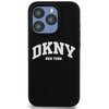 Etui DKNY Liquid Silicone White Printed Logo MagSafe do Apple iPhone 13/13 Pro Czarny Model telefonu iPhone 13