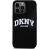 Etui DKNY Liquid Silicone White Printed Logo MagSafe do Apple iPhone 13 Pro Max Czarny Model telefonu iPhone 13 Pro Max