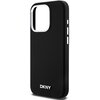 Etui DKNY Liquid Silicone Small Metal Logo MagSafe do Apple iPhone 14 Pro Czarny Typ Etui nakładka