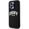 Etui DKNY Liquid Silicone White Printed Logo MagSafe do Apple iPhone 14 Pro Czarny Seria telefonu iPhone