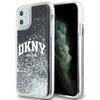 Etui DKNY Liquid Glitter Big Logo do Apple iPhone 11/Xr Czarny