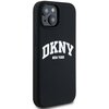 Etui DKNY Liquid Silicone White Printed Logo MagSafe do Apple iPhone 13/14/15 Czarny Model telefonu iPhone 14