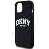 Etui DKNY Liquid Silicone White Printed Logo MagSafe do Apple iPhone 13/14/15 Czarny Kompatybilność Apple iPhone 13