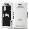 Etui DKNY Liquid Silicone White Printed Logo MagSafe do Apple iPhone 13/14/15 Czarny Marka telefonu Apple