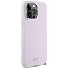 Etui DKNY Liquid Silicone Small Metal Logo MagSafe do Apple iPhone 14 Pro Max Różowy Kompatybilność Apple iPhone 14 Pro Max