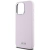 Etui DKNY Liquid Silicone Small Metal Logo MagSafe do Apple iPhone 14 Pro Max Różowy Typ Etui nakładka