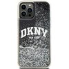 Etui DKNY Liquid Glitter Big Logo do Apple iPhone 12/12 Pro Czarny Model telefonu iPhone 12