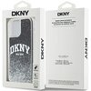 Etui DKNY Liquid Glitter Big Logo do Apple iPhone 12/12 Pro Czarny Marka telefonu Apple