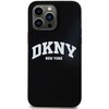 Etui DKNY Liquid Silicone White Printed Logo MagSafe do Apple iPhone 14 Pro Max Czarny Model telefonu iPhone 14 Pro Max