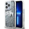 Etui DKNY Liquid Glitter Big Logo do Apple iPhone 13/13 Pro Czarny