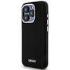 Etui DKNY Liquid Silicone Small Metal Logo MagSafe do Apple iPhone 15 Pro Czarny Typ Etui nakładka