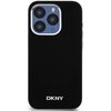 Etui DKNY Liquid Silicone Small Metal Logo MagSafe do Apple iPhone 15 Pro Czarny Seria telefonu iPhone