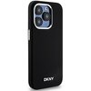 Etui DKNY Liquid Silicone Small Metal Logo MagSafe do Apple iPhone 15 Pro Czarny Model telefonu iPhone 15 Pro