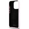 Etui DKNY Liquid Silicone Small Metal Logo MagSafe do Apple iPhone 15 Pro Różowy Gwarancja 24 miesiące