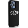 Etui DKNY Liquid Silicone White Printed Logo MagSafe do Apple iPhone 15 Pro Czarny Kompatybilność Apple iPhone 15 Pro