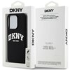 Etui DKNY Liquid Silicone White Printed Logo MagSafe do Apple iPhone 15 Pro Czarny Marka telefonu Apple