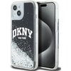Etui DKNY Liquid Glitter Big Logo do Apple iPhone 13/14/15 Czarny