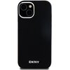 Etui DKNY Liquid Silicone Small Metal Logo MagSafe do Apple iPhone 14 Plus/15 Plus Czarny Model telefonu iPhone 14 Plus