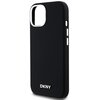 Etui DKNY Liquid Silicone Small Metal Logo MagSafe do Apple iPhone 14 Plus/15 Plus Czarny Kompatybilność Apple iPhone 15 Plus