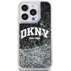 Etui DKNY Liquid Glitter Big Logo do Apple iPhone 15 Pro Czarny Model telefonu iPhone 15 Pro