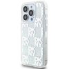 Etui DKNY Liquid Glitter Multilogo do Apple iPhone 15 Pro Biały Seria telefonu iPhone