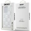 Etui DKNY Liquid Glitter Multilogo do Apple iPhone 15 Pro Biały Marka telefonu Apple