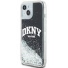 Etui DKNY Liquid Glitter Big Logo do Apple iPhone 13/14/15 Czarny Seria telefonu iPhone