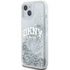 Etui DKNY Liquid Glitter Big Logo do Apple iPhone 13/14/15 Biały Seria telefonu iPhone