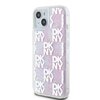 Etui DKNY Liquid Glitter Multilogo do Apple iPhone 13/14/15 Różowy Seria telefonu iPhone
