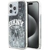 Etui DKNY Liquid Glitter Big Logo do Apple iPhone 15 Pro Max Czarny