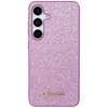 Etui GUESS Glitter Script do Samsung Galaxy S24+ Fioletowy Model telefonu Galaxy S24+