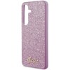 Etui GUESS Glitter Script do Samsung Galaxy S24+ Fioletowy Typ Etui nakładka