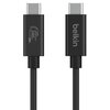 Kabel USB-C - USB-C BELKIN INZ004BT2MBK 240W 2 m Czarny Rodzaj Kabel